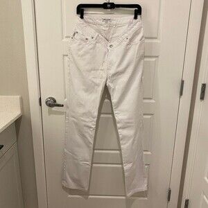 Opening Ceremony Women's Dip Denim Jeans. White. Size 29. Cute. Chic. Streewear.